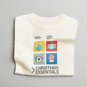 ZARA Kids Christmas Essentials Tshirt size 12